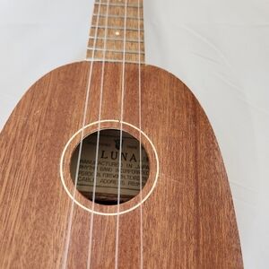 Vintage Luna Ukulele Model10  4 Strings Music Instrument Wooden